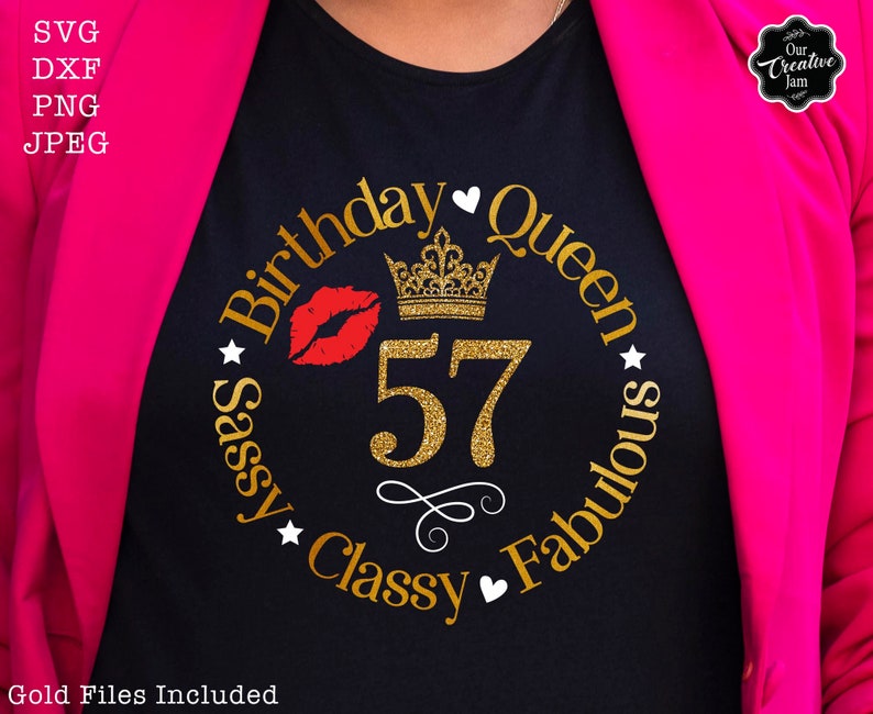57 Sassy Classy Fabulous Svg 57th Birthday Svg 57th Birthday - Etsy