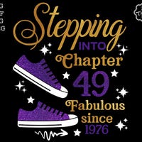 49 and Fabulous Svg, 49th Birthday, Forty Ninth Birthday Svg, 49th ...