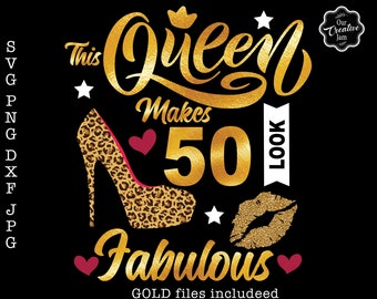 50 and fabulous svg, fabulous at 50 svg, 50 and fab svg, 50th birthday svg for women, 50th birthday svg,50 years old svg,fifty birthday svg