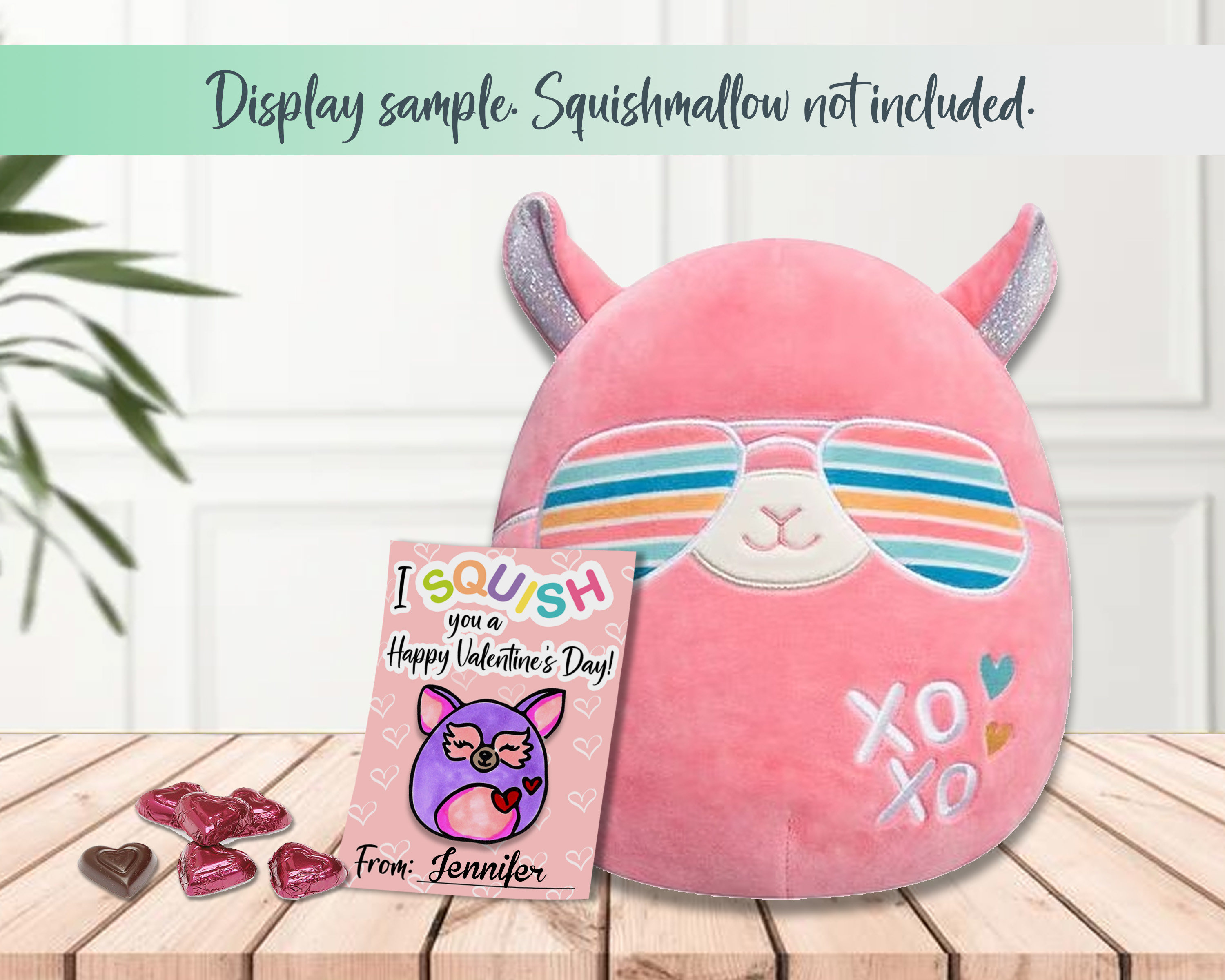 Printable Squishmallow Valentine Cards Download Now Etsy