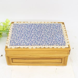 Bamboo Trinket Box, Jewellery Box,