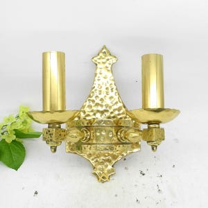 2.2 Kg Solid Brass Twin Sconce/ Wall Light, Home Decor