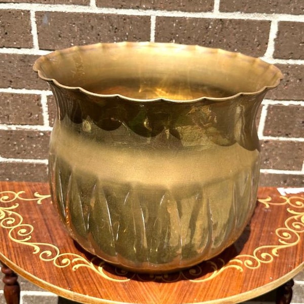 XL Brass Planter/ Pot