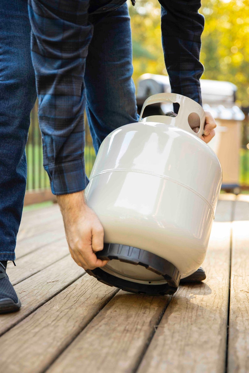 The Ringer Propane Tank Holder Tank Support Halo/ring Etsy