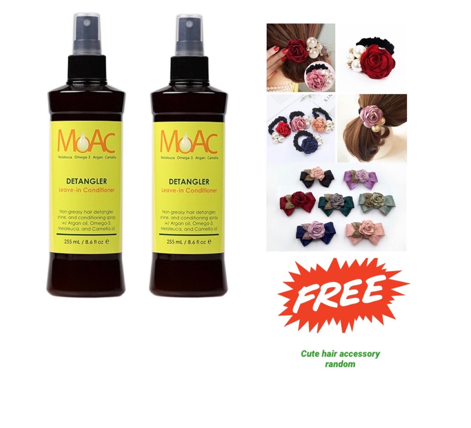 MOAC Detangler LeaveinConditioner 2 Flaschen KOSTENLOS Etsy