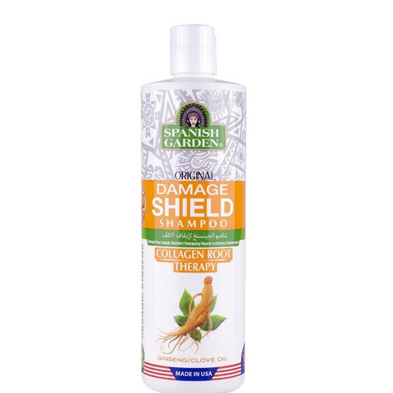 Spanish Garden the Original Damage Shield Shampoo ginseng Etsy