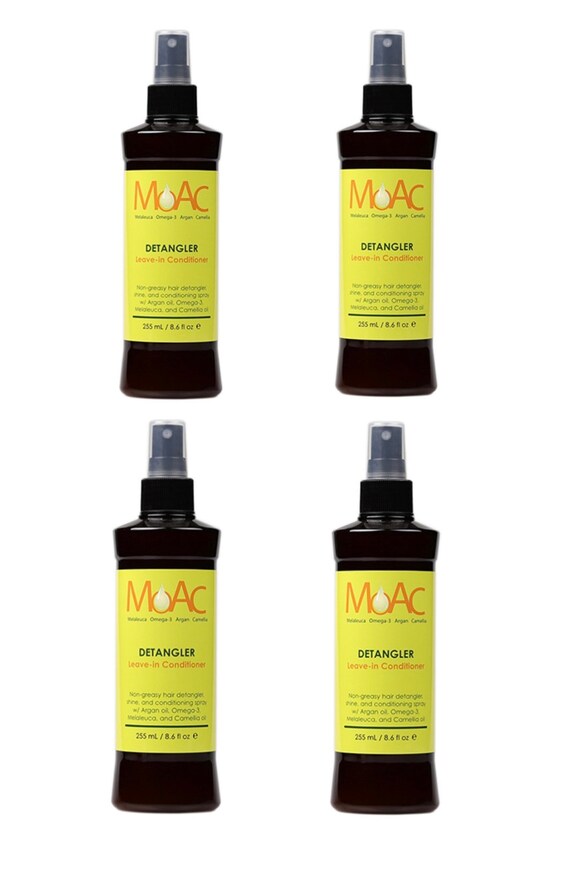 MOAC DETANGLER Leavein Conditioner 255ml/8.6 Fl.oz. 4 Etsy