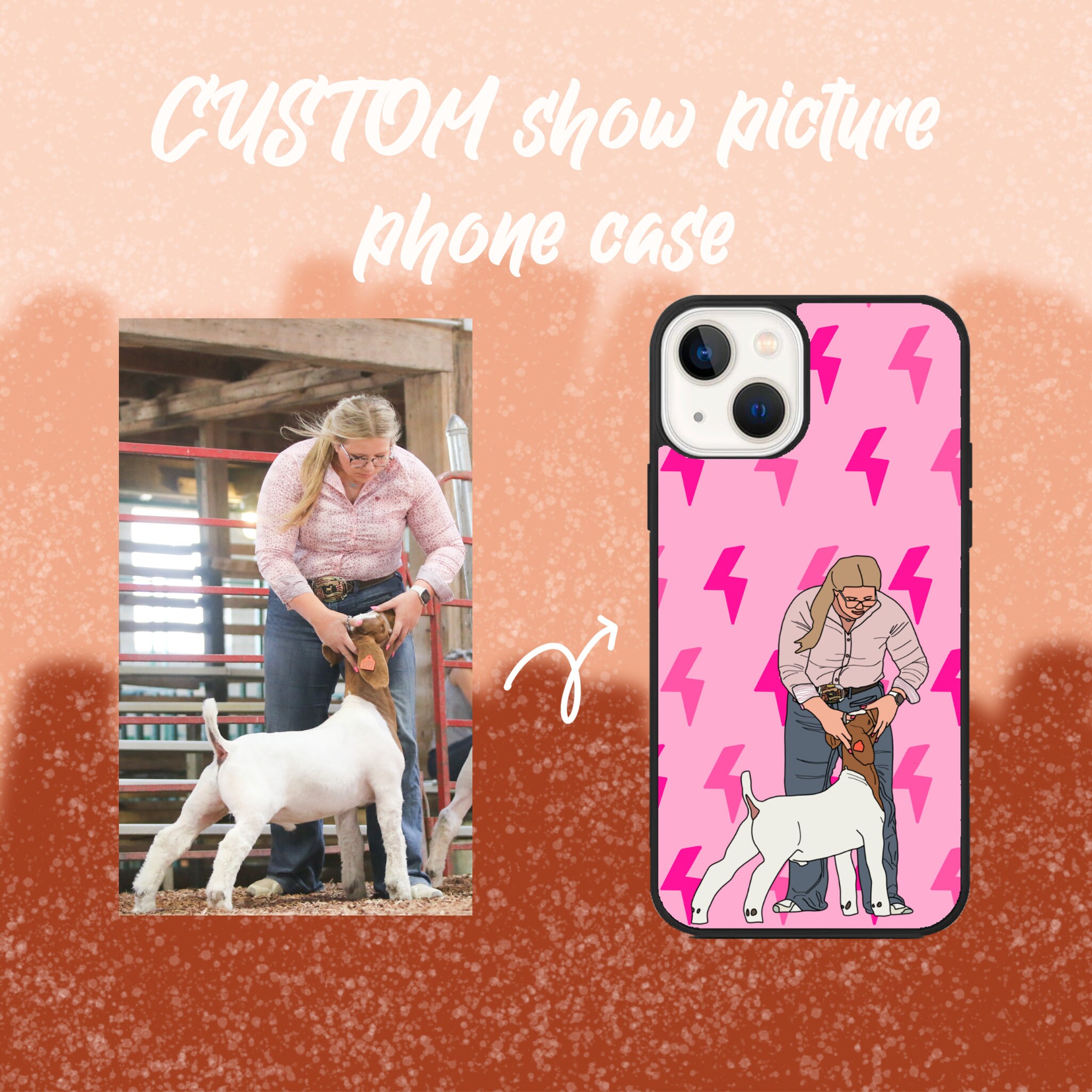 Show Lamb Phone Case - Etsy Canada