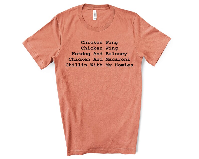 Chicken Wing Chicken Wing Hot Dog And Baloney TikTok Shirt Etsy