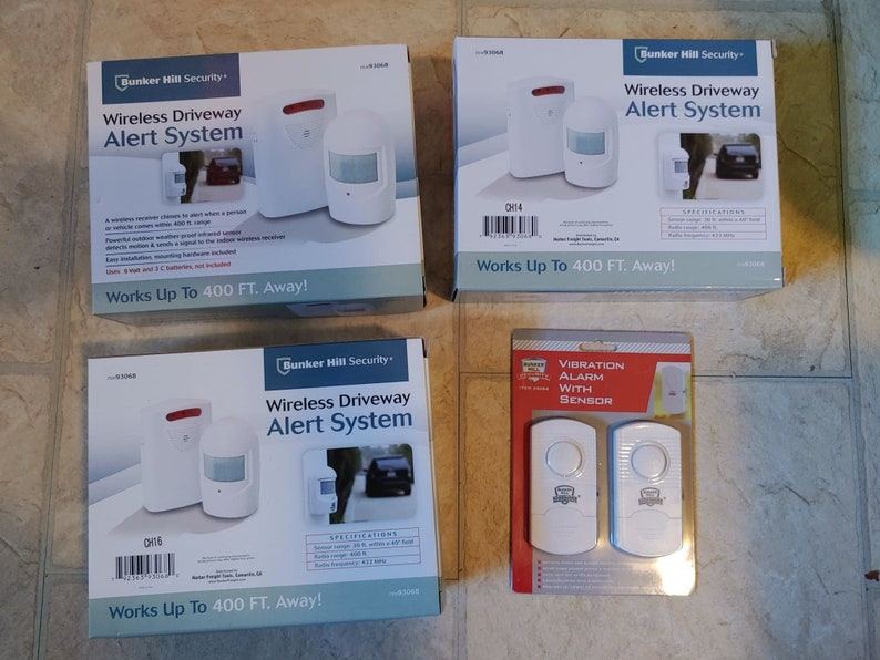 Wireless Driveway Alert System NEW