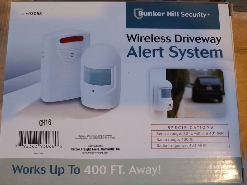 Wireless Driveway Alert System NEW