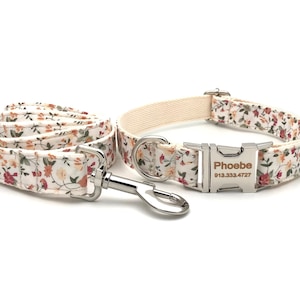 Matching Boy and Girl Dog Collars and Leashes Etsy UK