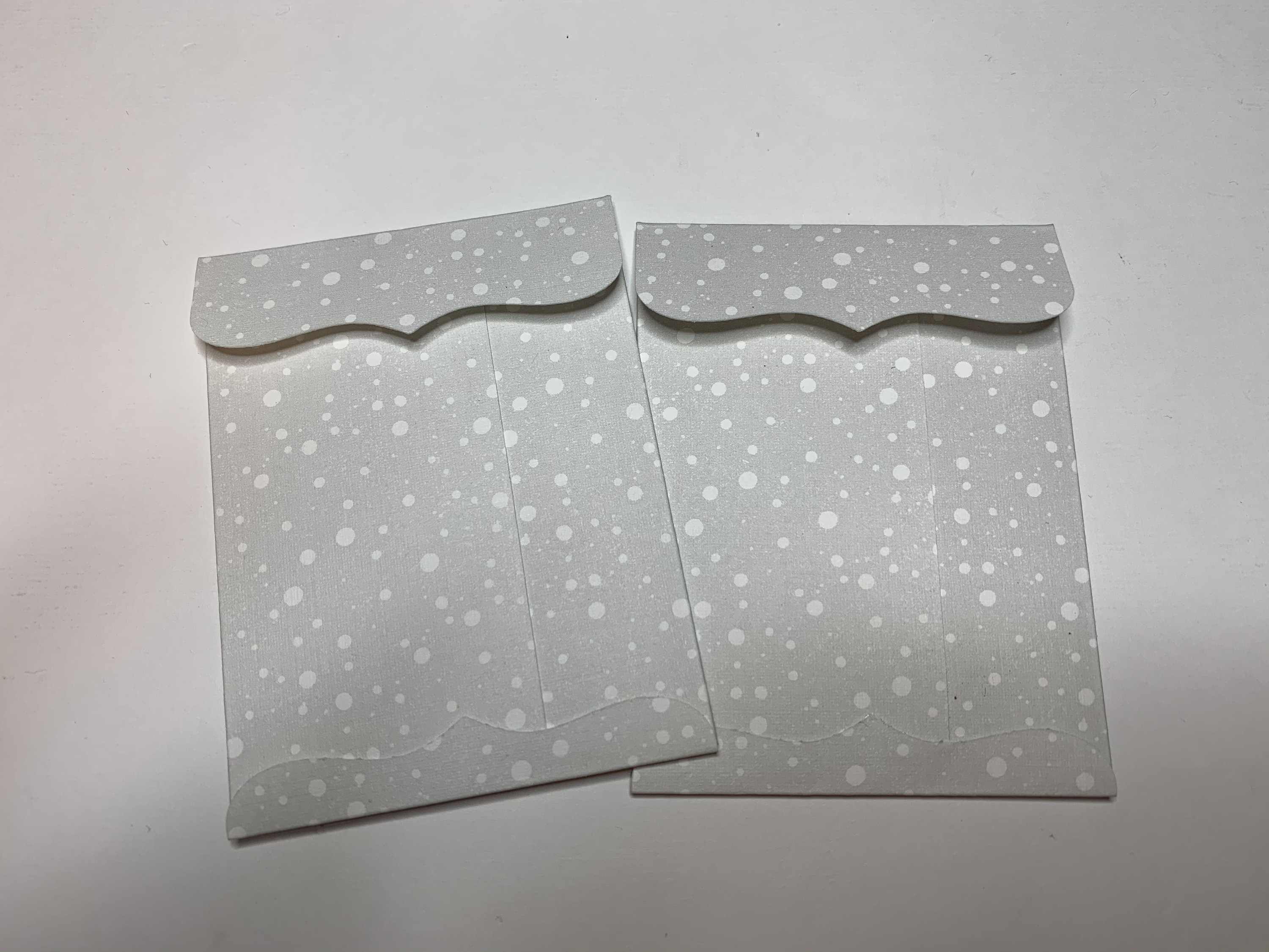 Pack of 2 Holiday Gift Card Sleeves Etsy