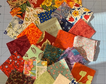 Fabric Scraps Pre-Cut Quilting Squares 15 Pre-Cut Pieces Fabric Squares 8x8 High Quality Fabric Mystery Fabric Mystery Grab Bag