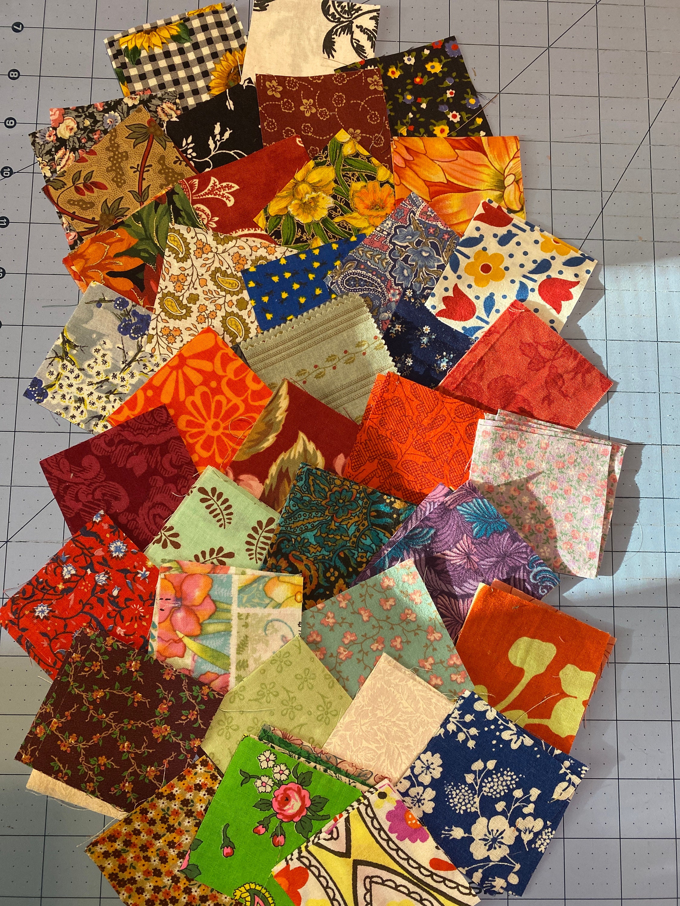 quilt squares, pre-cut squares
