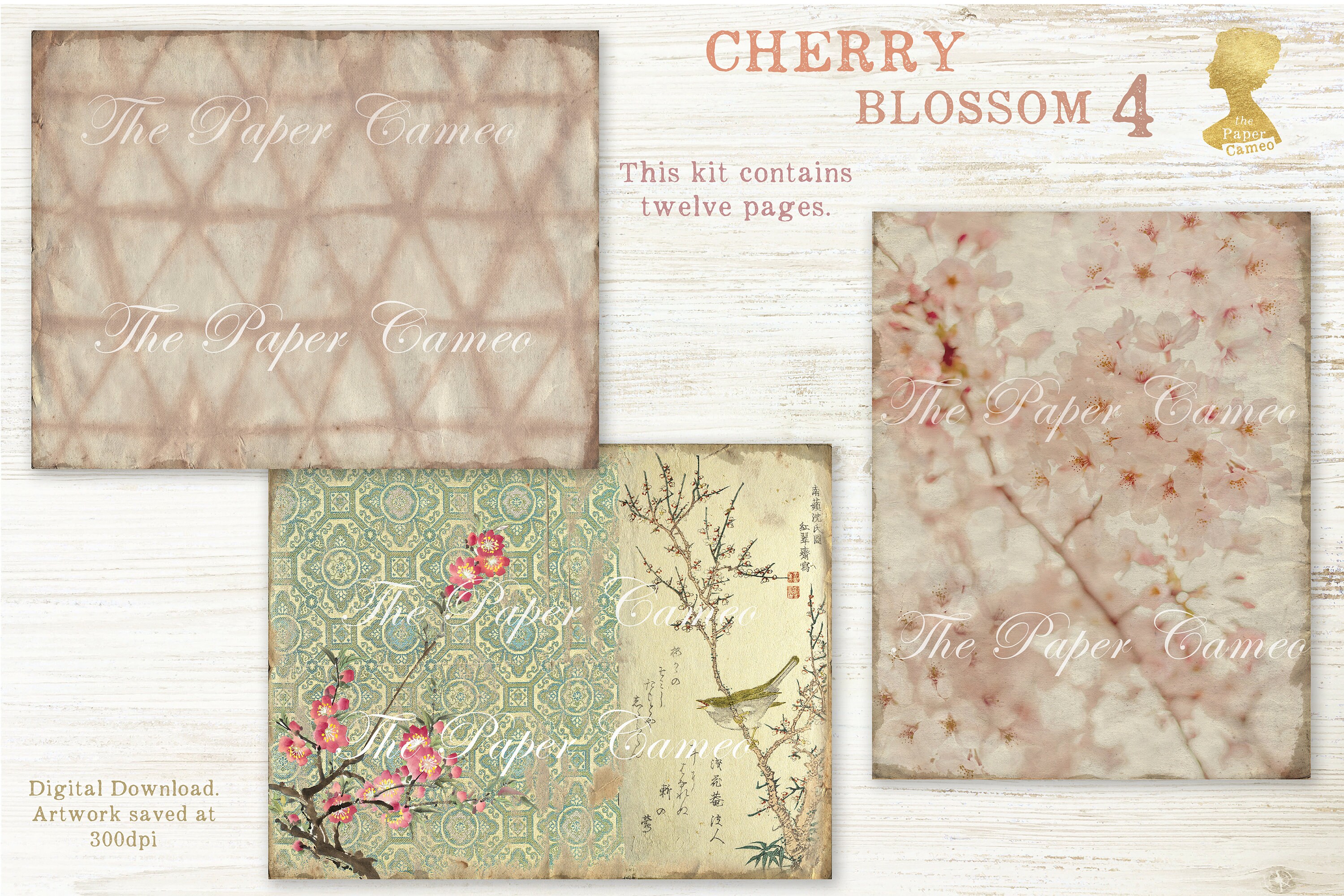 専用 ジャンクジャーナル Cherry Blossom4