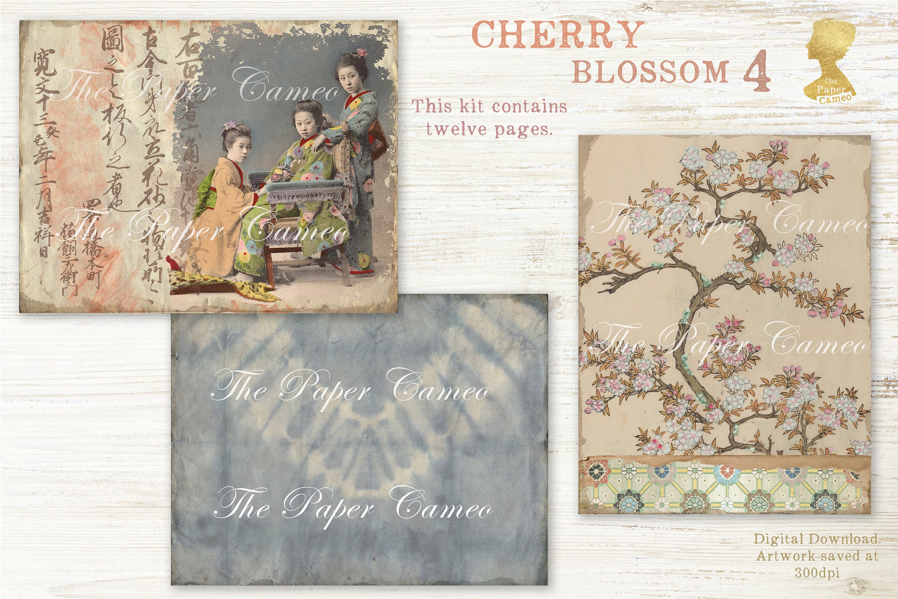 専用 ジャンクジャーナル Cherry Blossom4 専用 ジャンクジャーナル