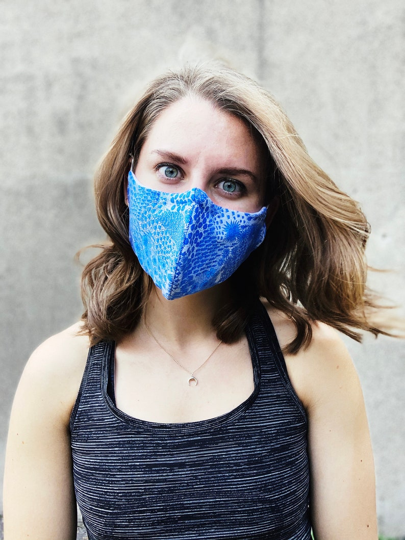 Athletic Face Mask comfortable reusable mask for sports Etsy