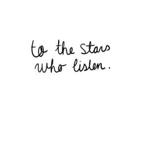 ACOTAR star quote sticker