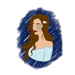 Starfall Feyre Sticker