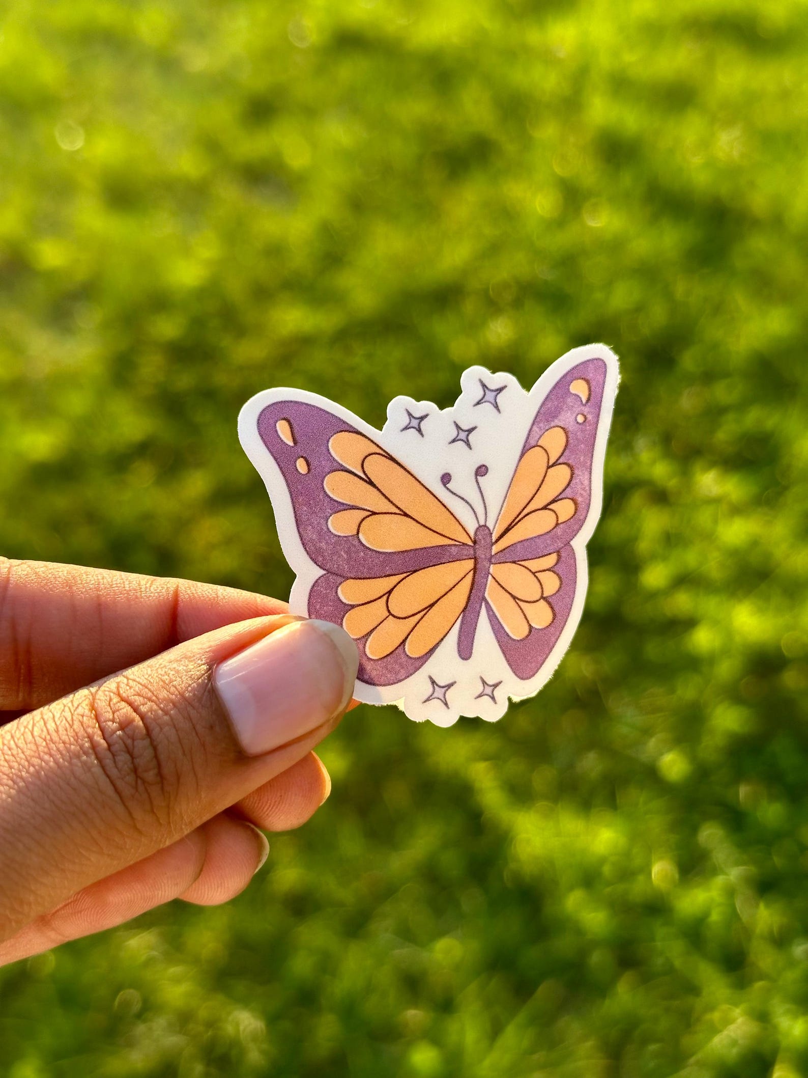 Butterfly Vinyl Sticker - Etsy
