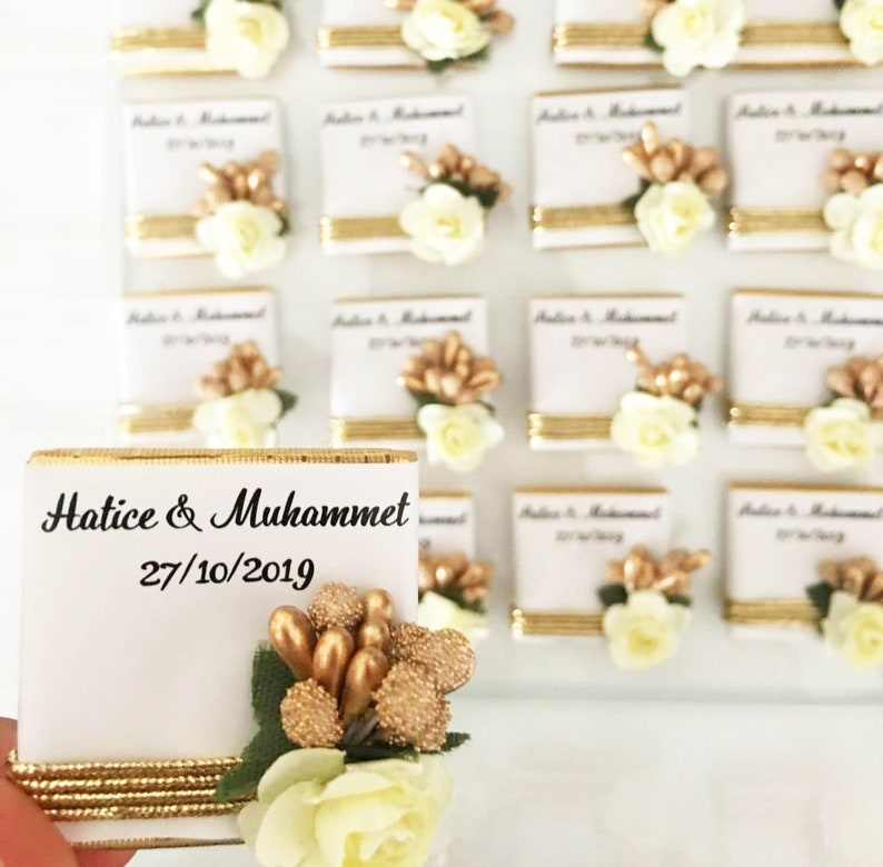 Wedding Favors for Guest Bulk Engagement Chocolate Wedding Etsy