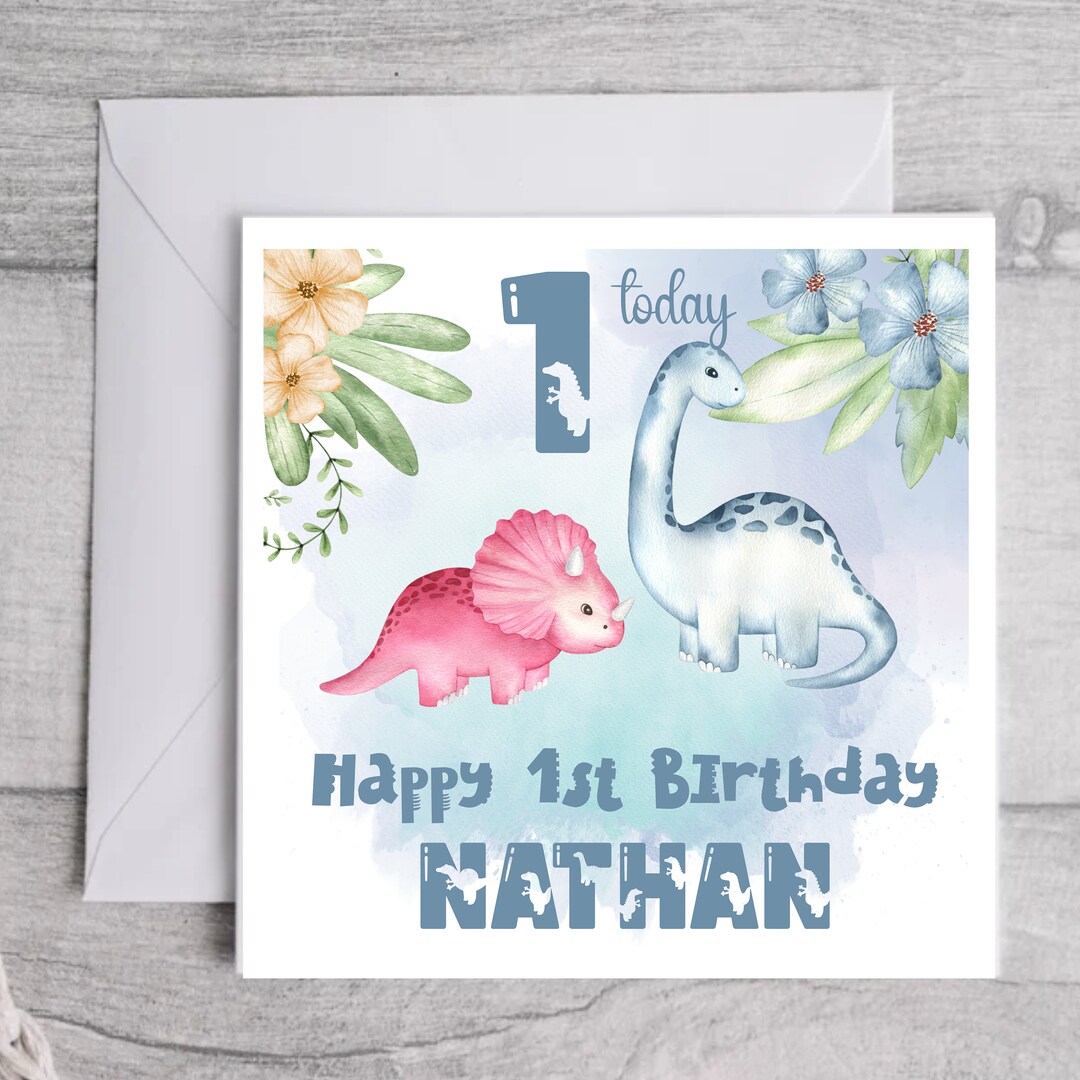 thumbnail image 2 of Dinosaur Cake Topper Green Glitter T-Rex Happy Birthday Party Cake Decor Dino Jungle Jurassic Dinosaur Themed 1st 2nd 3rd 4th Birthday Party Cake Supplies Decorations 2 of 13