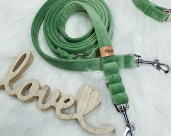 Baxie luxury pumpkin orange velvet dog leash, handmade orange dog leash, orange velvet leash, multiposition dog leash, handsfree dog leash