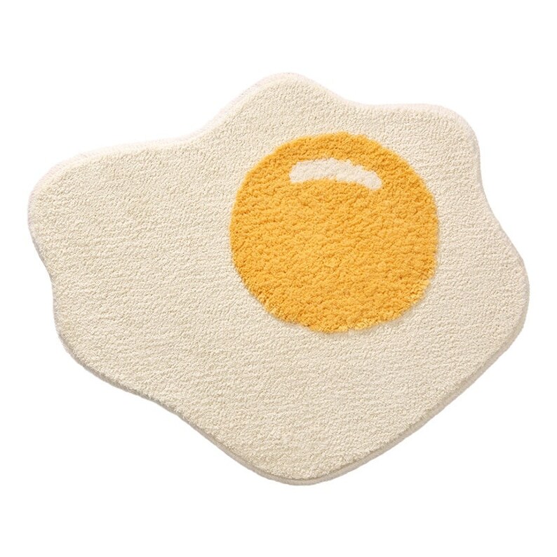 Cute Egg Rug Mat Floor Home Decor Etsy