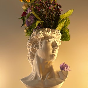 Ancient Greek Roman God Head Vase - Etsy