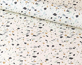 Decorative Gift Wrap | Printed Paper | Terrazzo | One Large Sheet | Italian | #4083 |