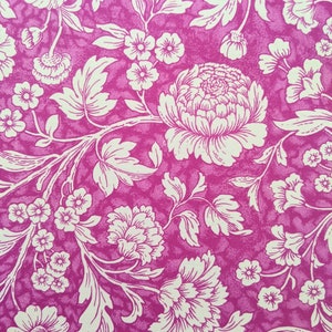 Decorative Paper | Flora Fantasia | Pink Cyclamen | Single Sheet | Italian Quality | #8010 |