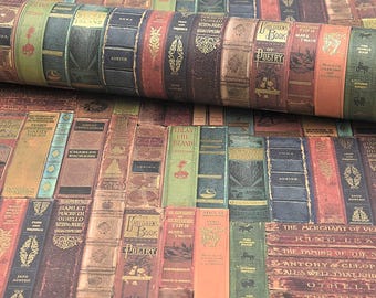 Decorative Gift Wrap | Printed Paper | Classical Literature | One Large Sheet | Italian Quality | #4035 |