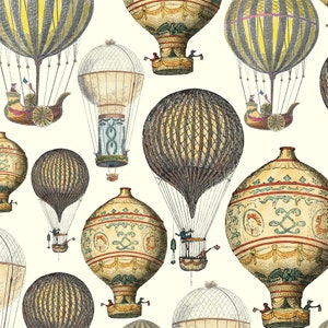 3 Decoupage Paper Napkins | Mongolfiere | Hot Air Balloon | Crafting Tissue |