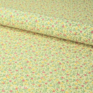 Decorative Gift Wrap | Printed Paper | Millefiori Yellow and Pink | One Large Sheet | Italian Quality | #5014 |