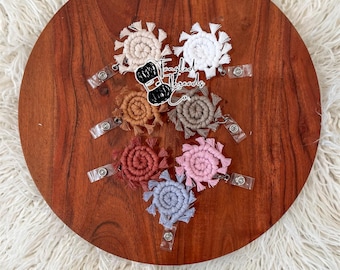 Carrete de insignias estilo boho