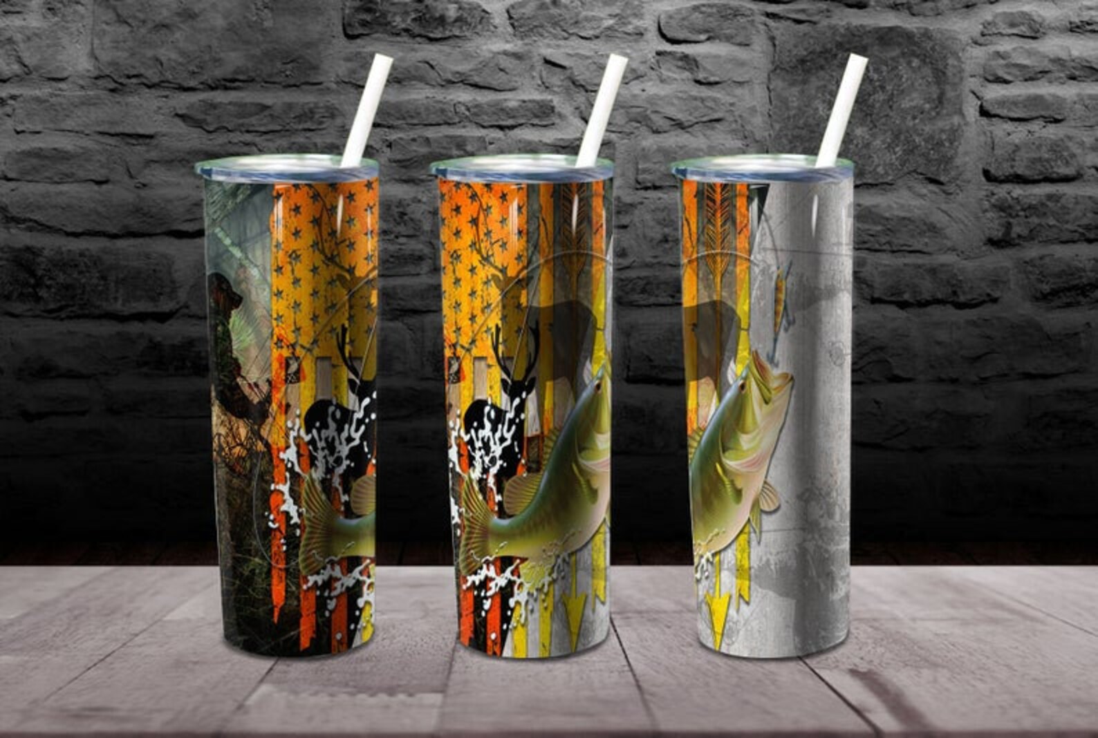 Hunting Tumbler Png Fishing Tumbler Design Gift For Dad Etsy