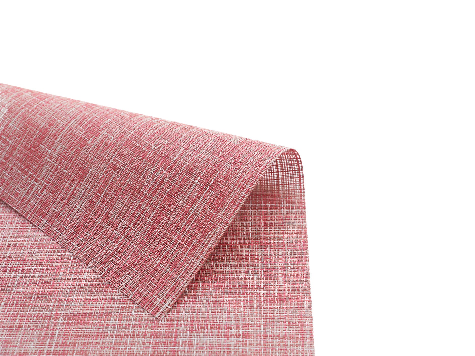 Woven Vinyl Placemat Table Mat Red Set of 4/6/8 Etsy