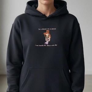 Disney Megara Hercules Embroidered Sweatshirt or Hoodie | Won't Say I'm in Love image 2