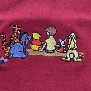 Winnie the Pooh and friends Embroidered Shirt | Disney