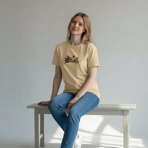 Winnie the Pooh Friends Embroidered Shirt, Hundred Acre Wood Character Apparel image 12