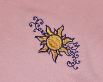 Disney Tangled Embroidered Hoodie | Rapunzel's Sundrop Flower