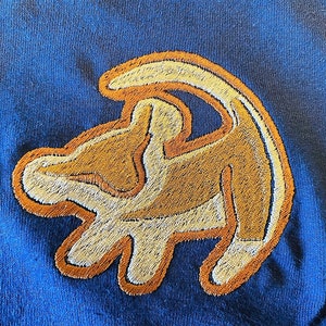 Disney Lion King Embroidered Shirt, Sweatshirt or Hoodie | Simba Cave Drawing
