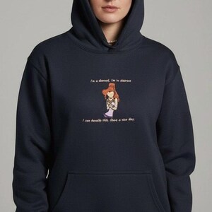 Disney Megara Hercules Embroidered Sweatshirt or Hoodie | Won't Say I'm in Love image 3