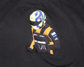Geborduurd Lando Norris McLaren F1 raceshirt, sweatshirt of hoodie (zakontwerp)