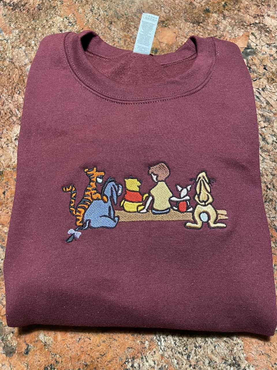 Winnie the Pooh and friends | Embroidered Sweatshirt