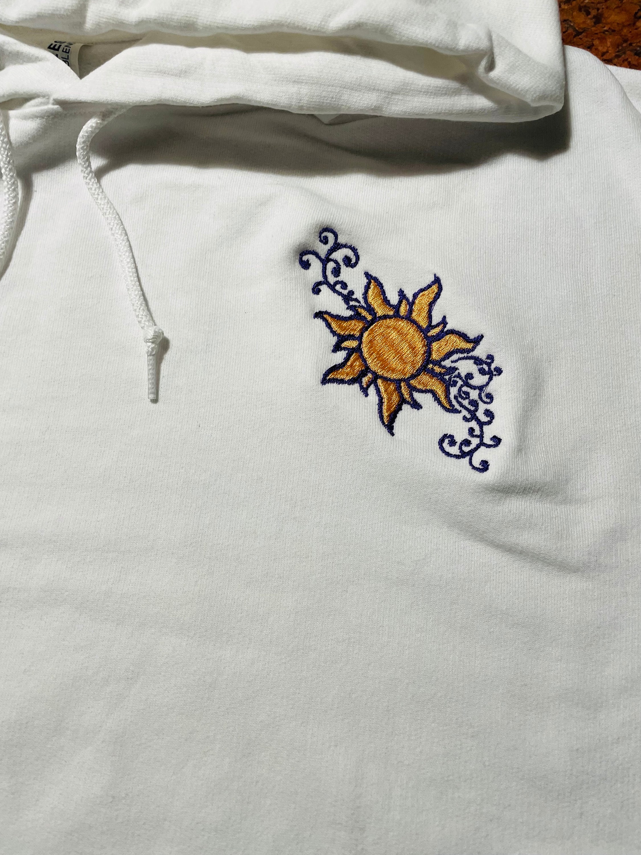 Disney Tangled Embroidered Hoodie | Rapunzel's Sundrop