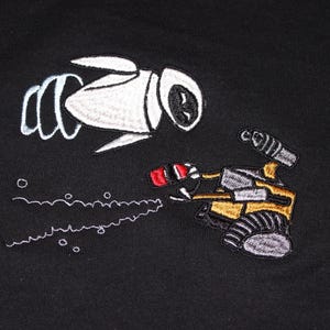 Disney Wall-E and Eve Embroidered Shirt, Sweatshirt or Hoodie