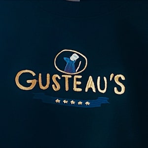 Disney Ratatouille Embroidered Sweatshirt | Gusteau&#39;s