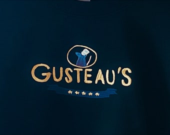 Disney Ratatouille Embroidered Shirt, Sweatshirt or Hoodie | Gusteau's
